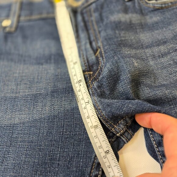 Levi 524 Too Superlow Medium Wash 13M Jeans Denim - Picture 8 of 9